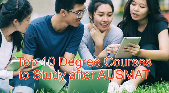 Top 10 Degree Courses to Study After AUSMAT